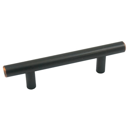 Laurey Steel T-Bar Pull, Oil Rubbed Bronze, 3" 87066